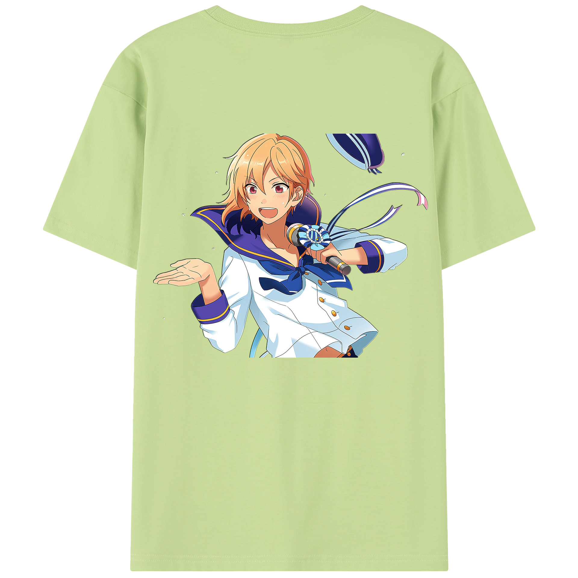 （画像用） あんさんぶるスターズ! Ensemble Stars 綿100％半袖Tシャツ（背面プリント）